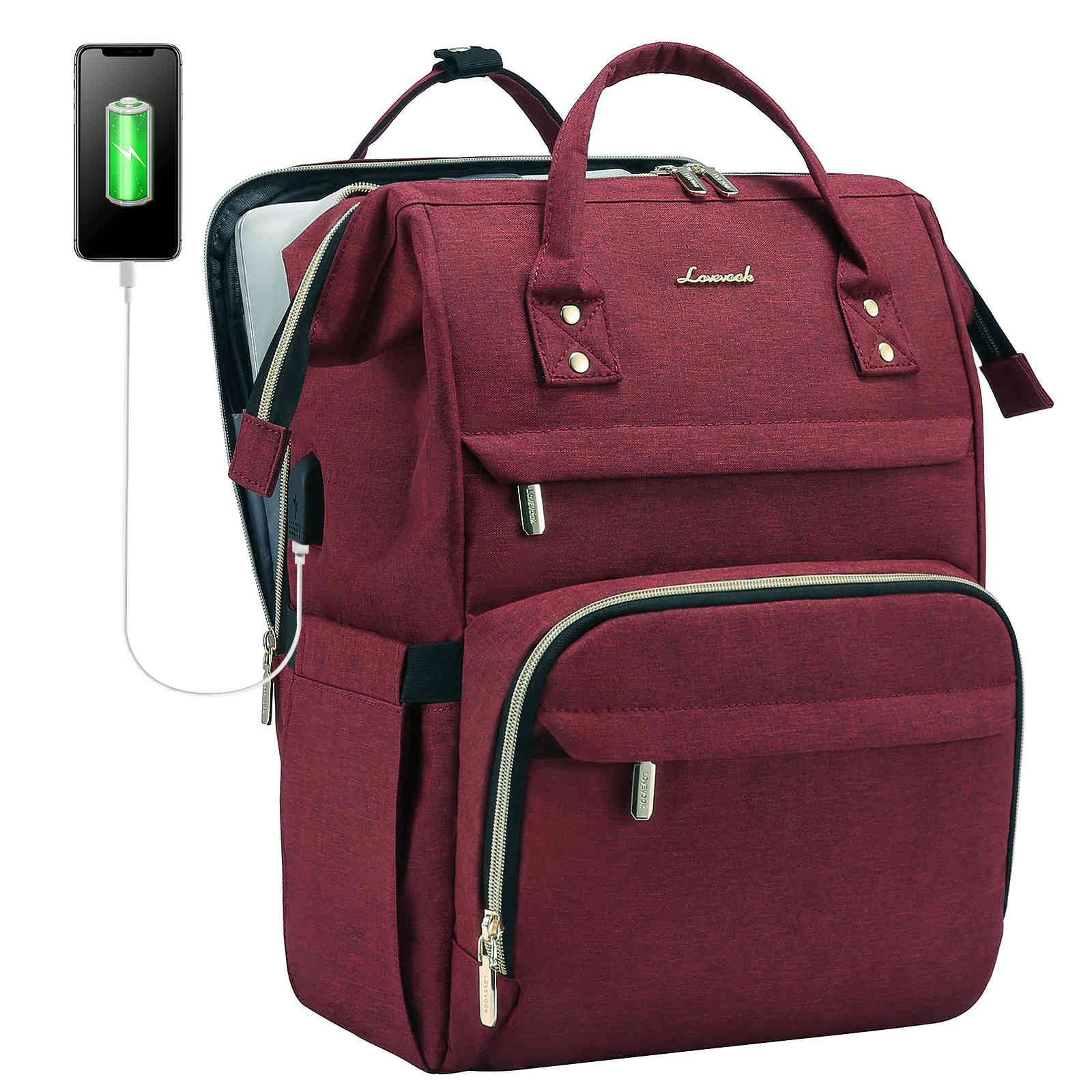 Viola Ⅱ Laptop Backpack with Separate Laptop Compartment. 15.6 17 - Image 13