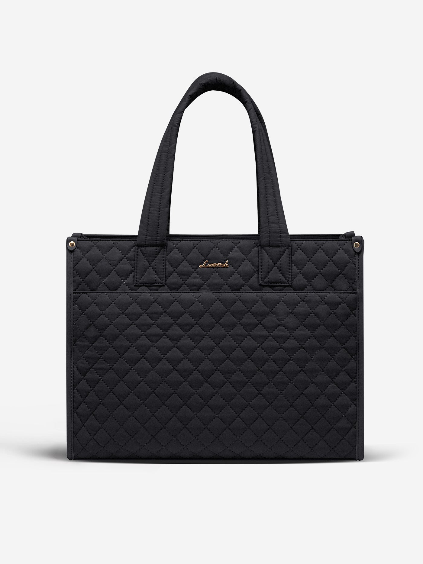 2Pcs Quilted Work Tote Bag. 15.6 17.3 - Image 2