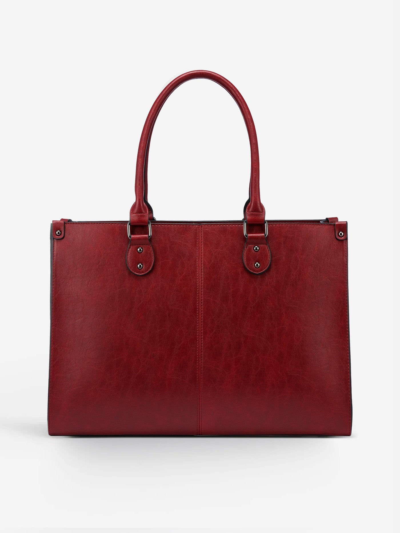 2Pcs Vintage Leather Laptop Bag. 15.6 - Image 10