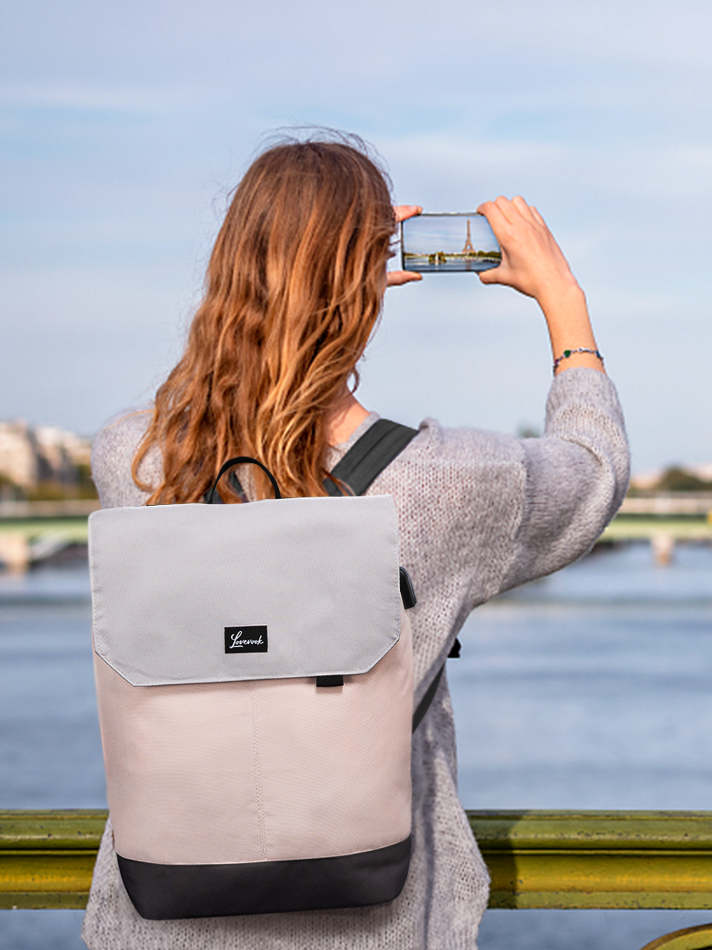 Elegant Laptop Backpack. 15.6 - Image 2