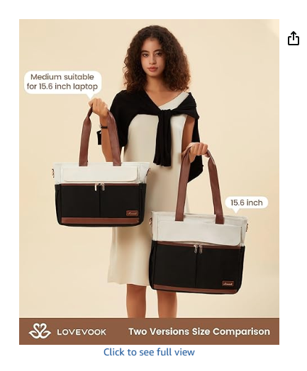 Canvas Laptop Tote Bag. 15.6 - Image 9