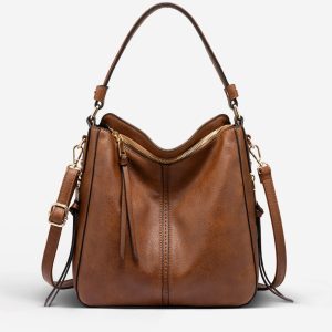 Vintage Leather Tote