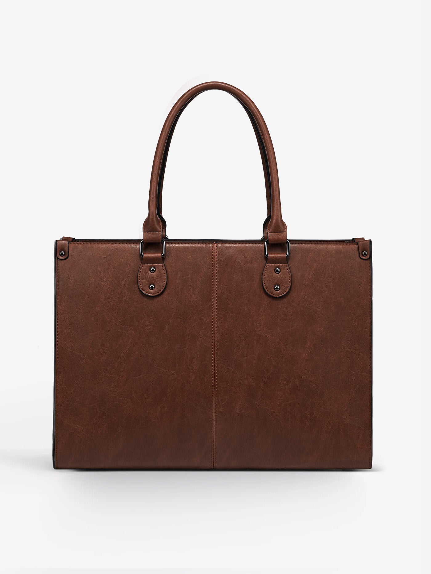 2Pcs Vintage Leather Laptop Bag. 15.6 - Image 8