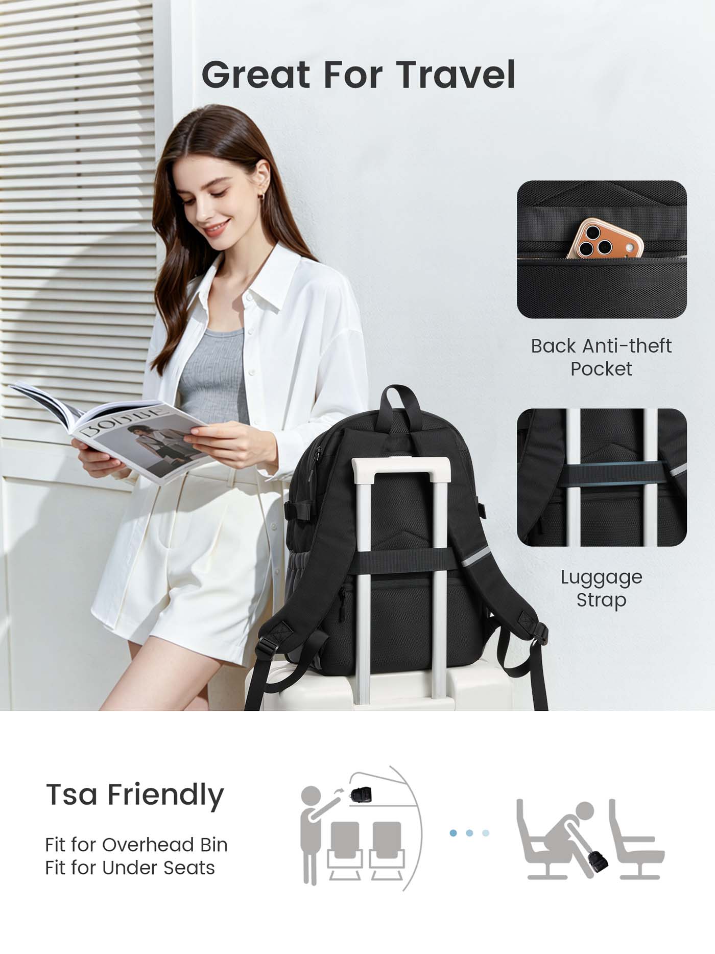 Laptop Backpack 15.6 17.3 - Image 5