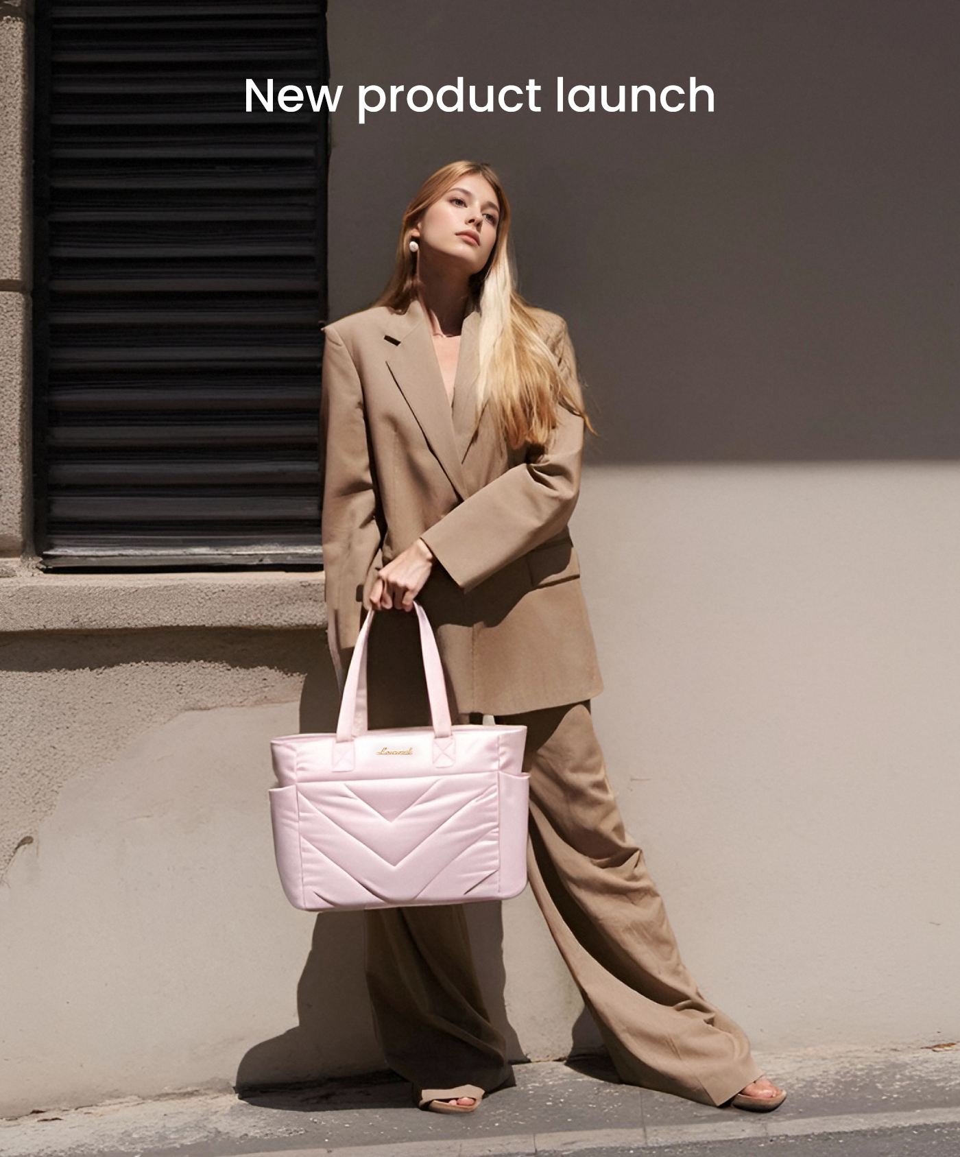 2Pcs Lightweight Puffy Tote Bag - Image 2