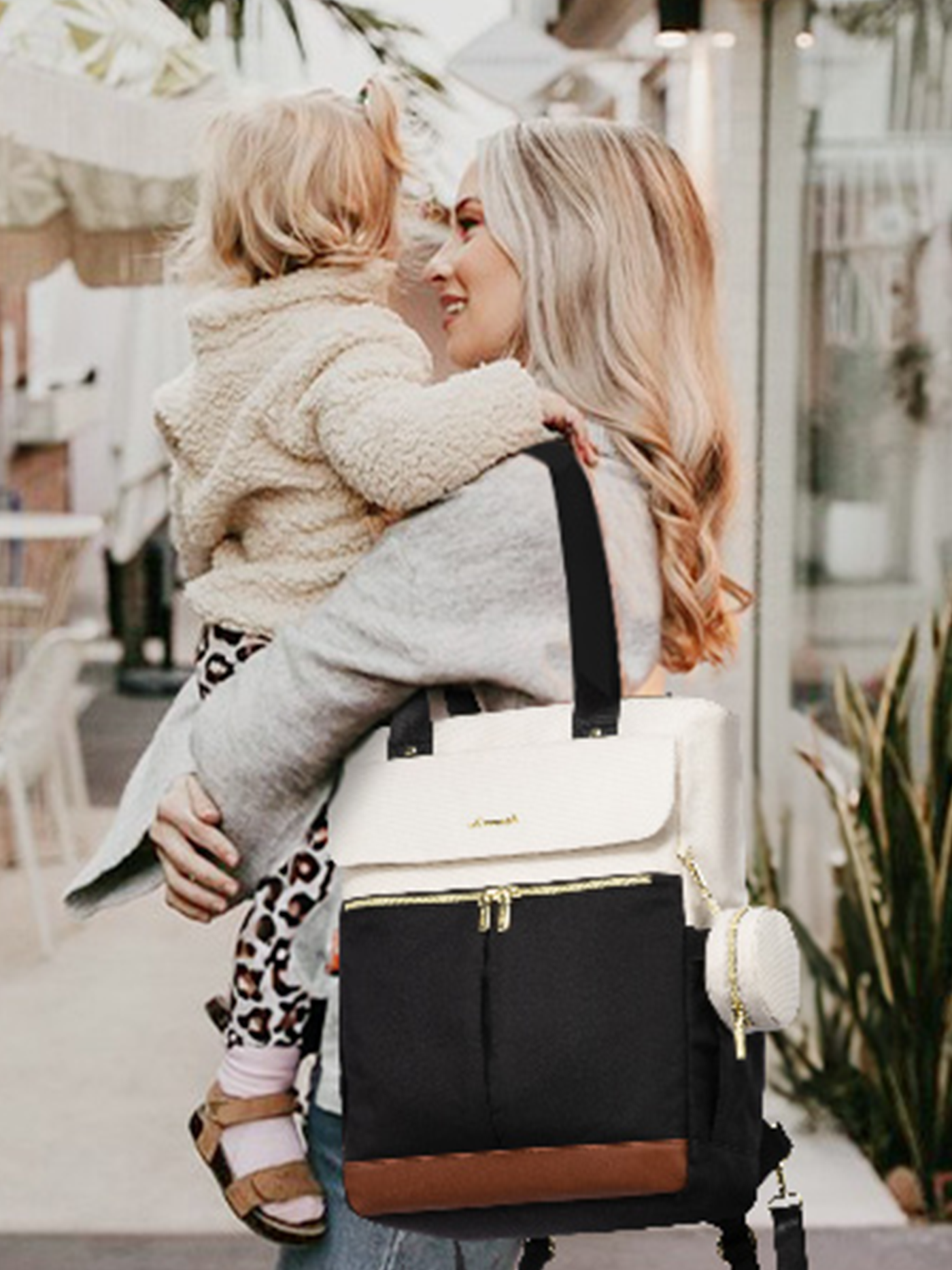 2Pcs Diaper Backpack - Urban 3 - Image 2