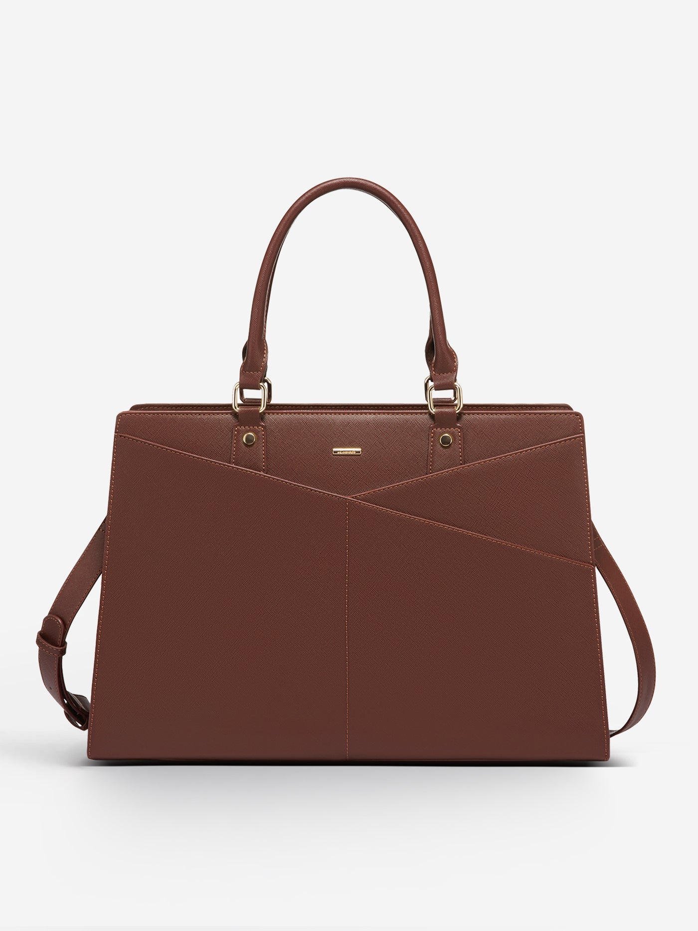2Pcs Leather Office Laptop Tote Bag. 15.6 17.3 - Image 8