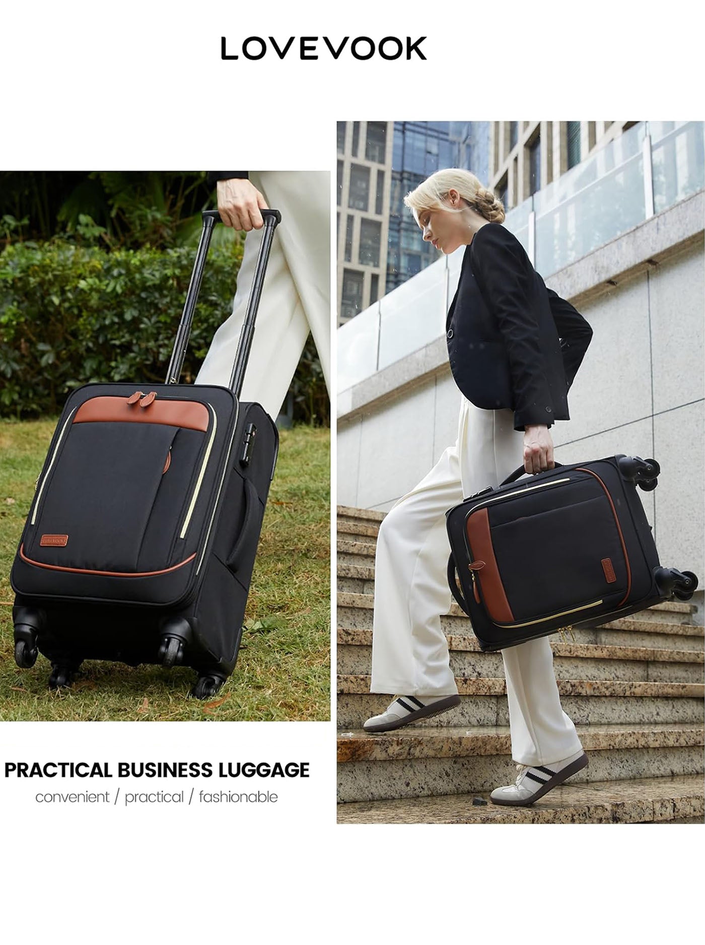 4Pcs Travel Suitcases 20 Inch(US ONLY) - Image 4