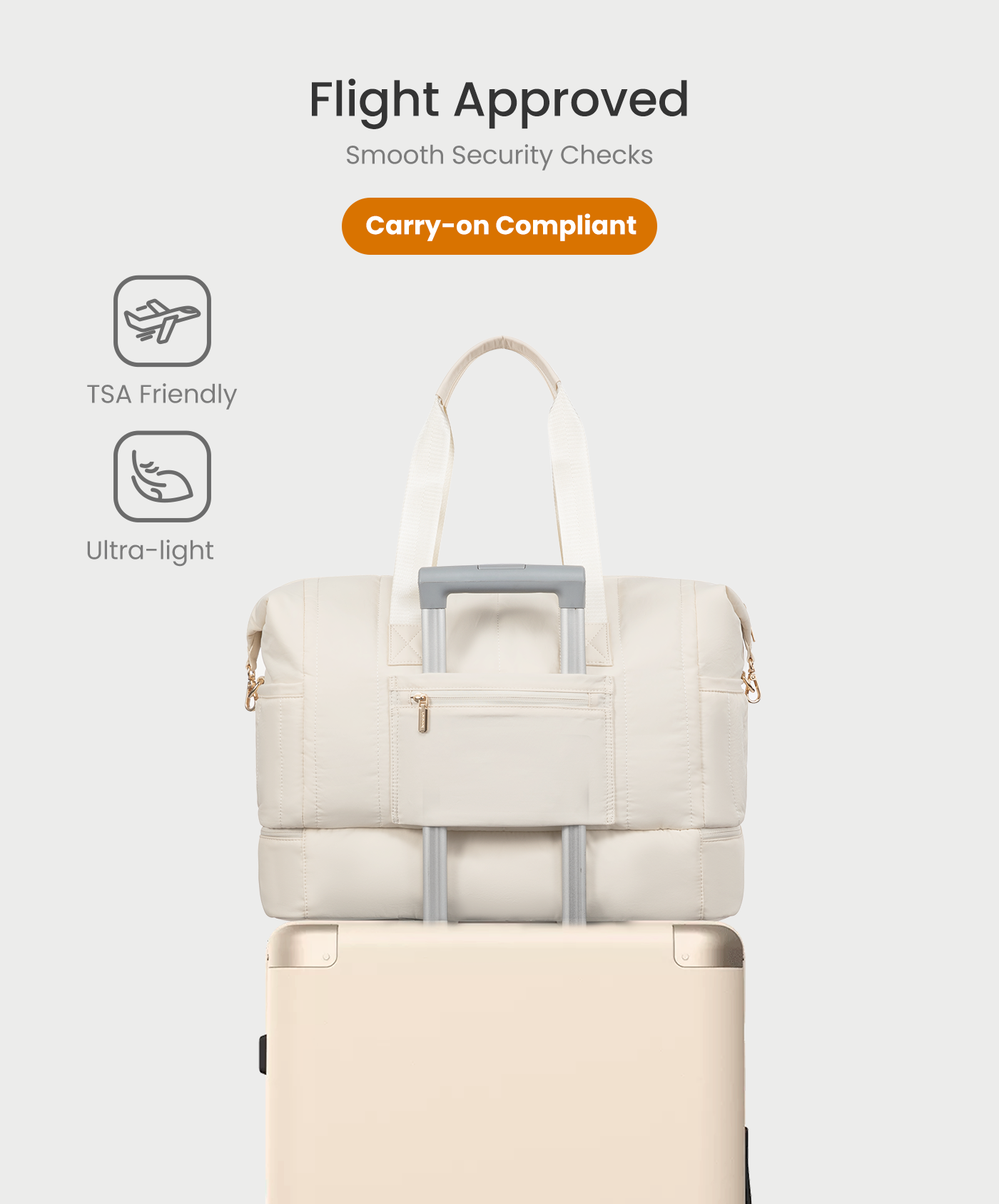 Puffer Travel Duffle Bag - Image 6