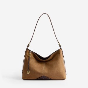 The Anchor Collection Hobo Bag. C0005. Brown