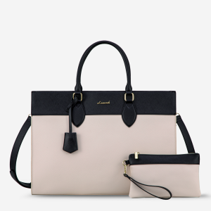 2Pcs Leather Computer Bag. 15.6 17.3