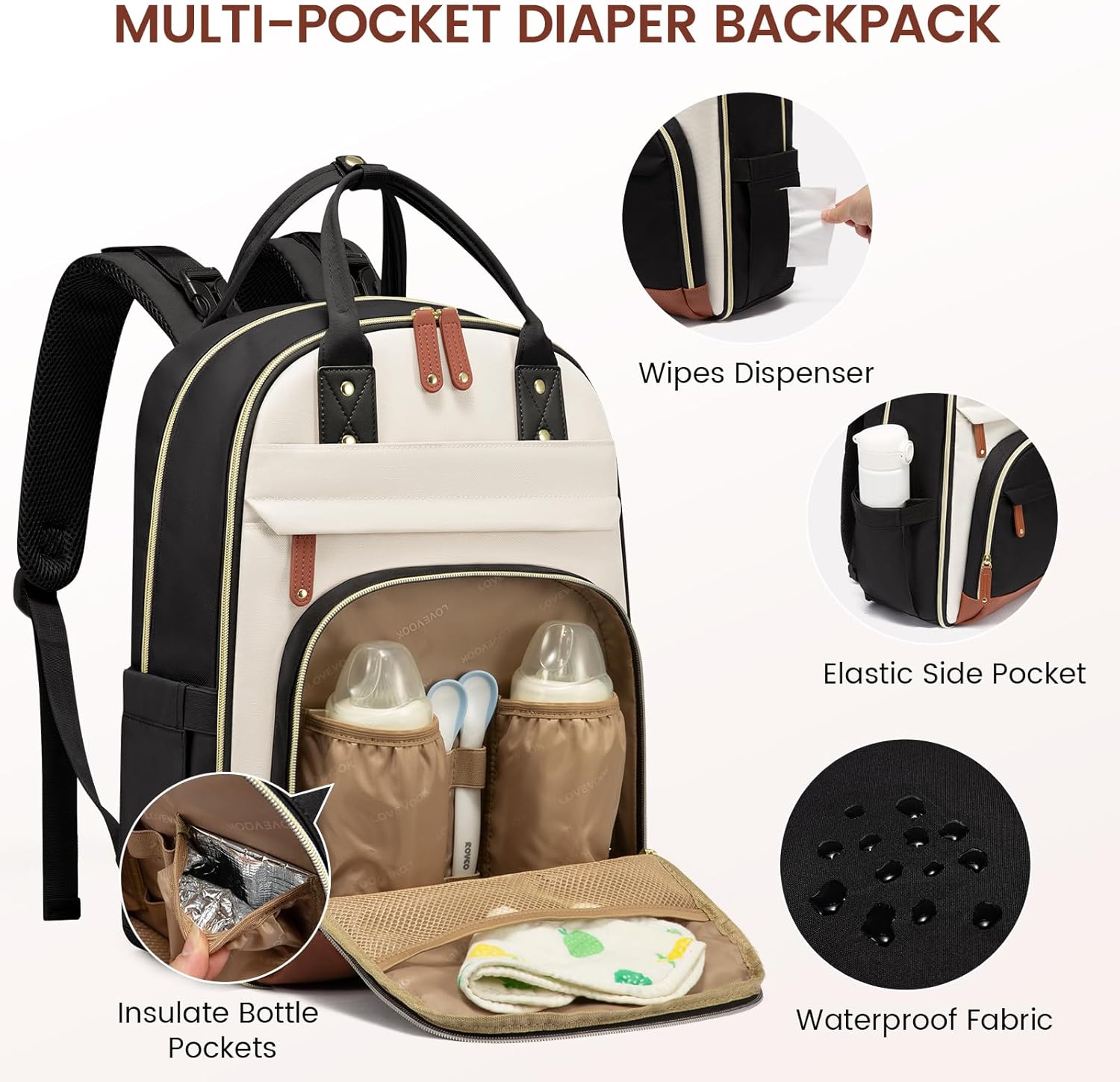 Molebelle Diaper Backpack - Image 6