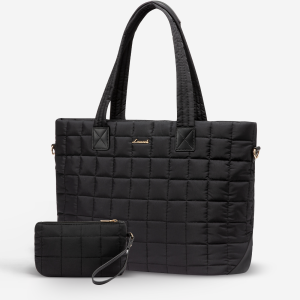 2Pcs Lightweight Puffer Tote Bag. 15.6 17