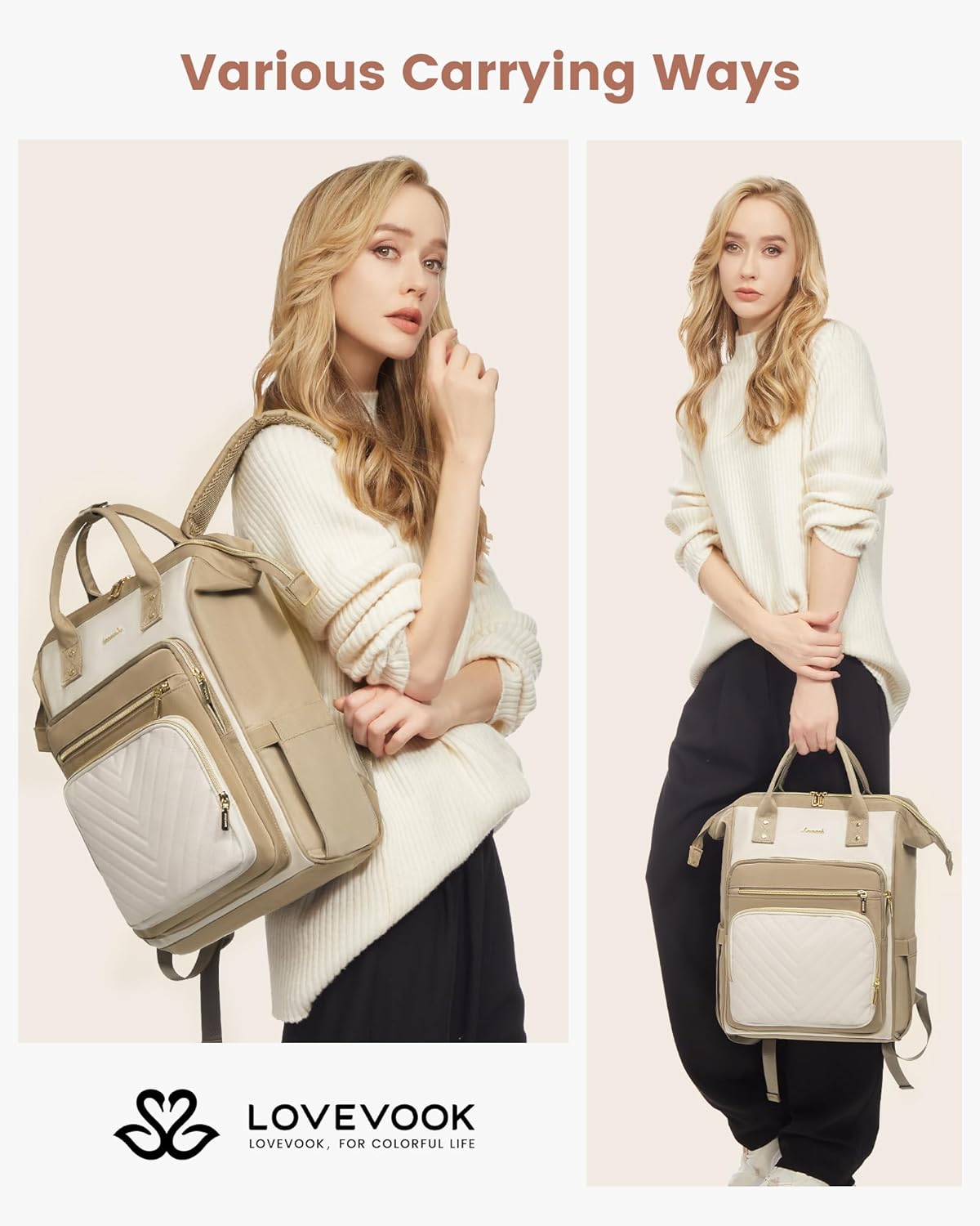 Chevron laptop backpack . 15.6 17.3 - Image 3