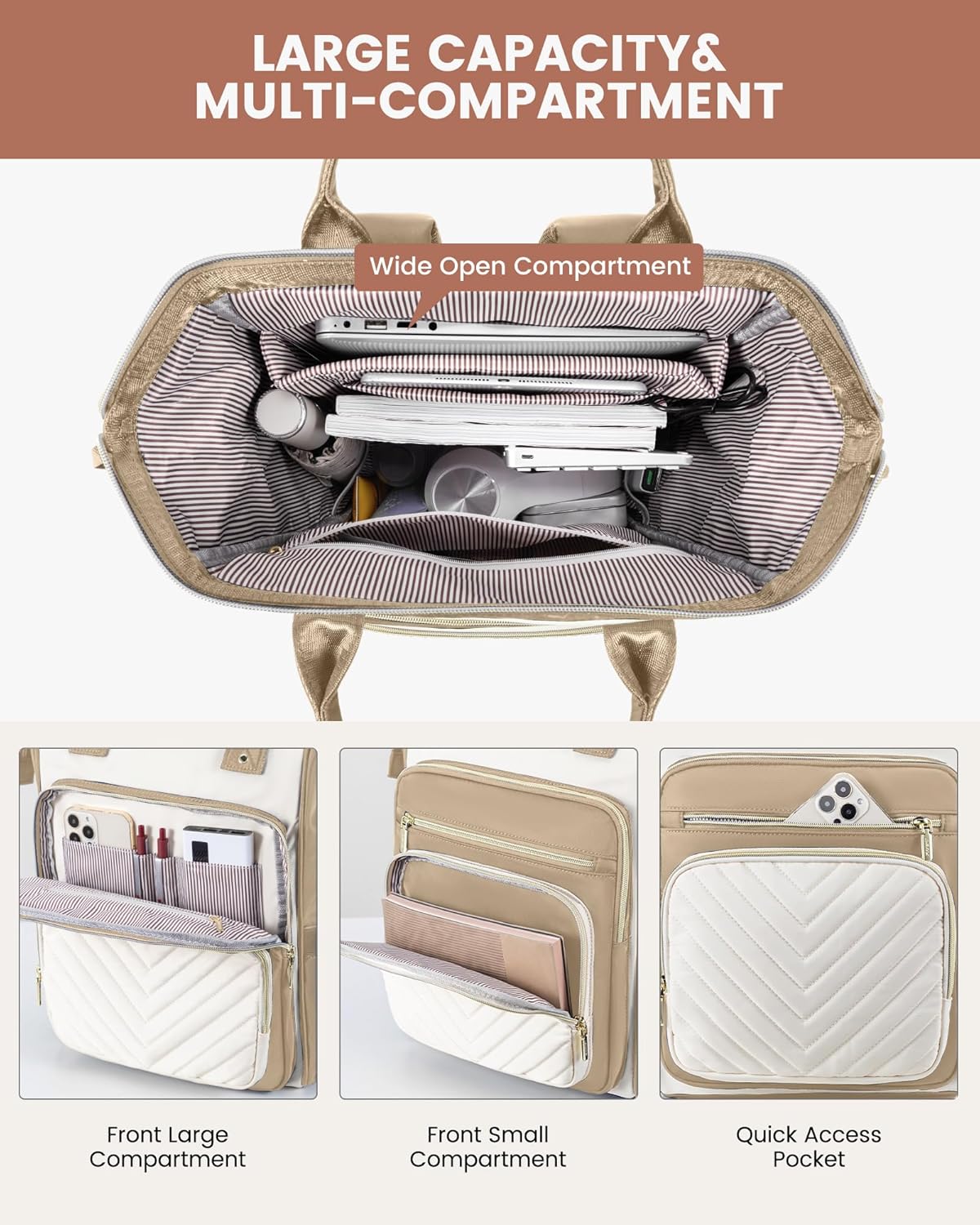 Chevron laptop backpack . 15.6 17.3 - Image 4