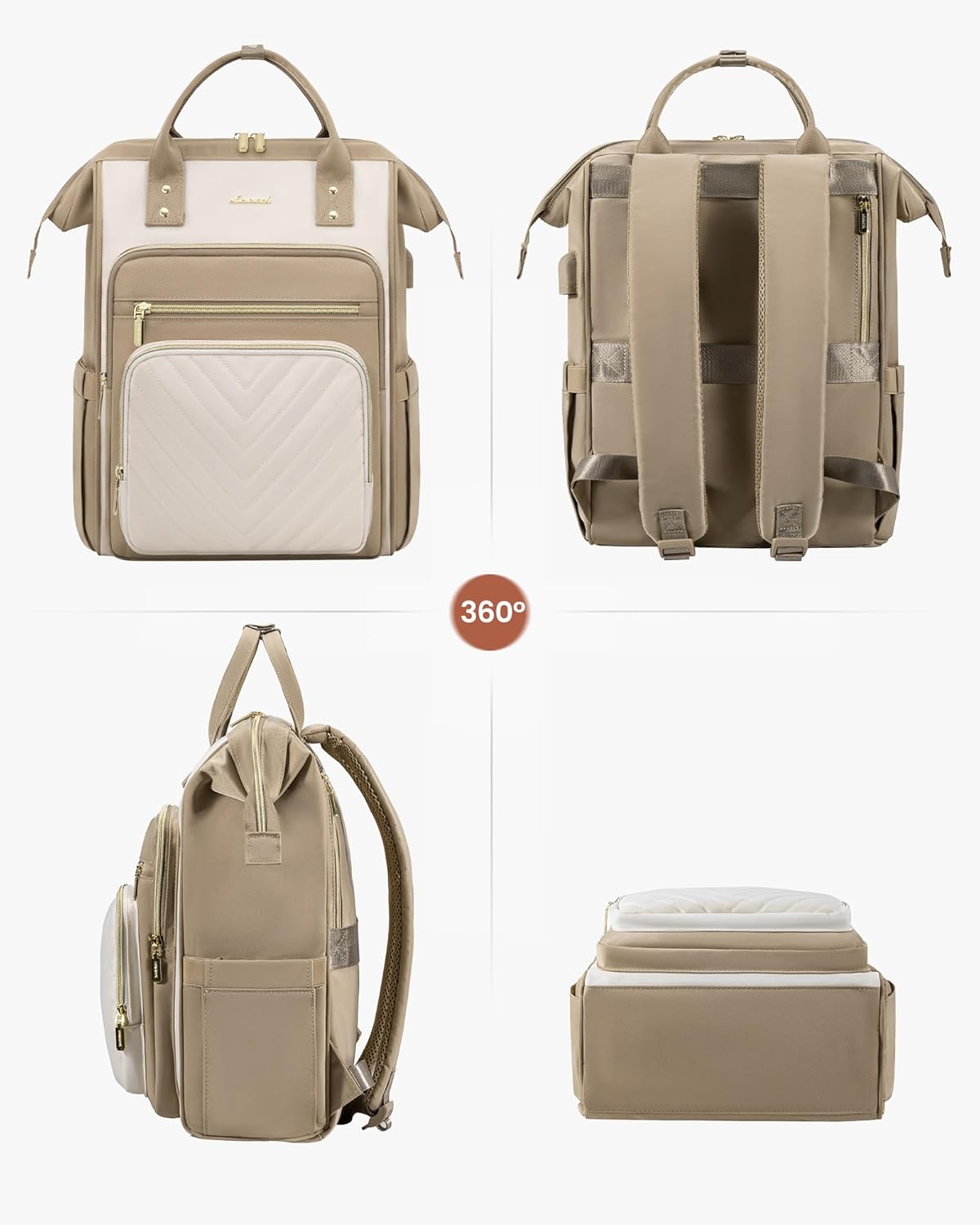 Chevron laptop backpack . 15.6 17.3 - Image 11