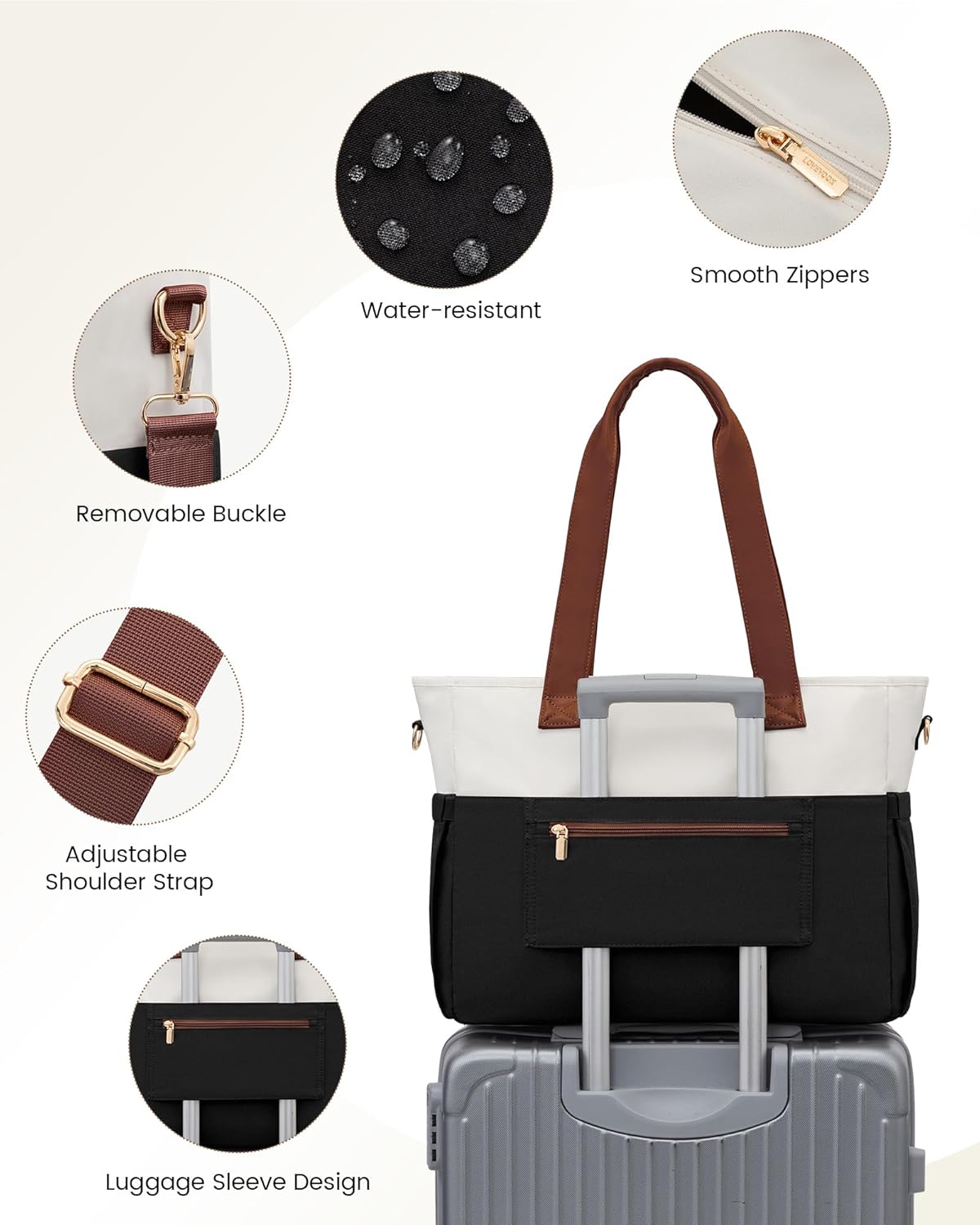 Canvas Laptop Tote Bag. 15.6 - Image 7