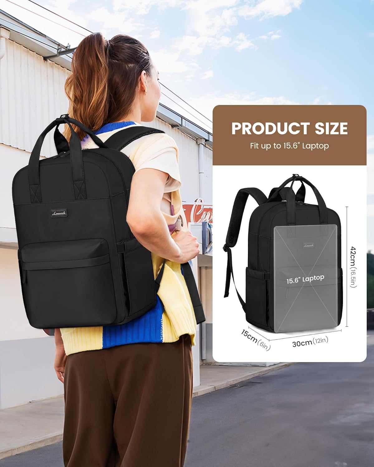 School Laptop Backpack. 15 17 - Image 8