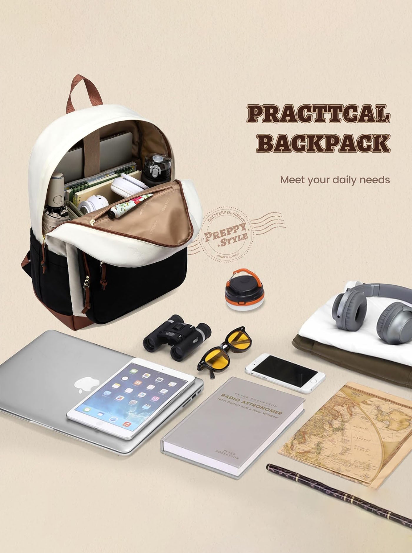 Lightweight College Laptop Backpack. 15.6 17.3 - Image 4