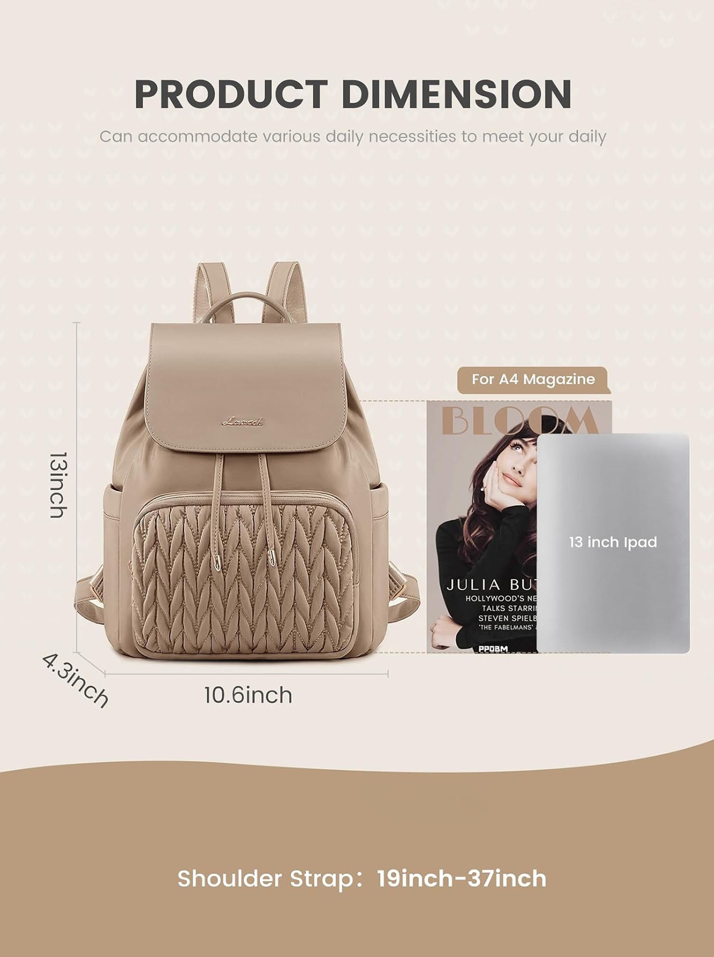 Mini Backpack for Women - Image 4