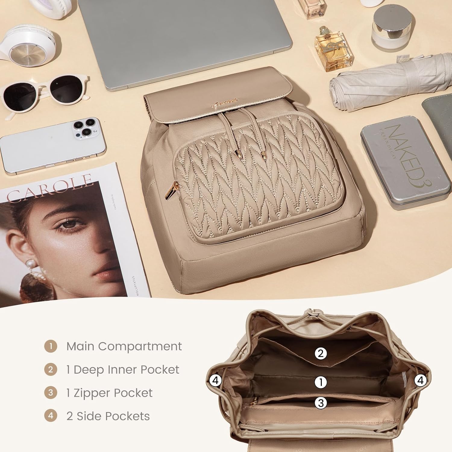 Mini Backpack for Women - Image 6