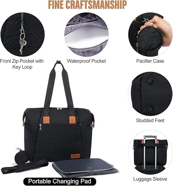 Large Baby Diaper Bag - Image 8