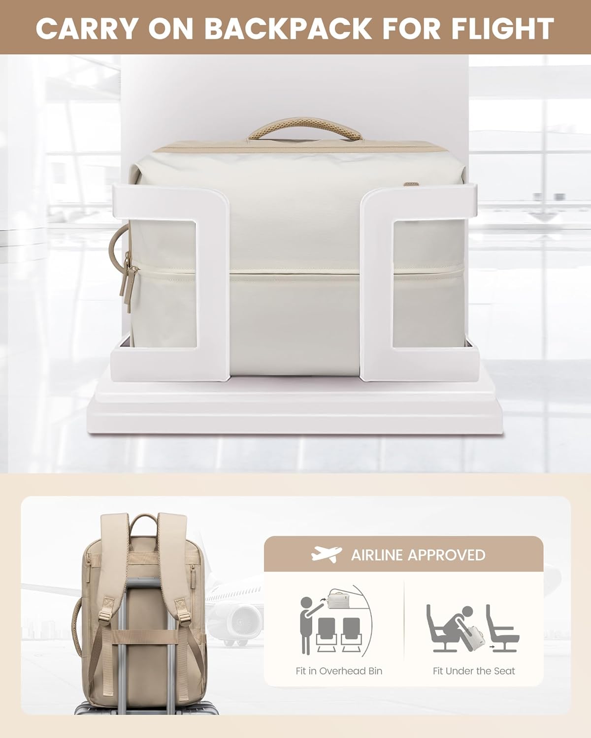 Versatile Stylish Travel Backpack. 45L - Image 8