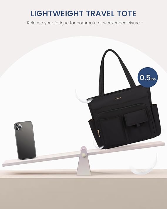 Multiple Pocket Laptop Tote Bag. 15.6 - Image 6