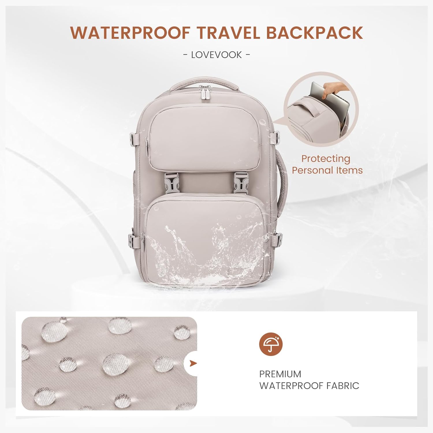 2Pcs Carry on Backpack. 40L 50L - Image 12