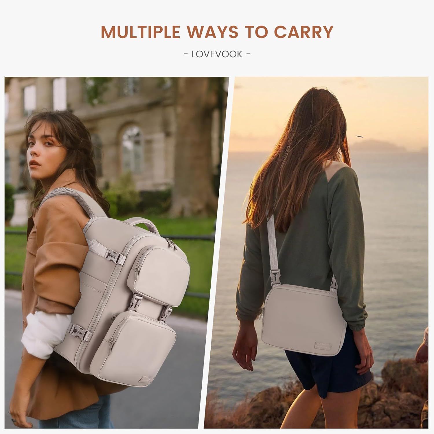 2Pcs Carry on Backpack. 40L 50L - Image 10