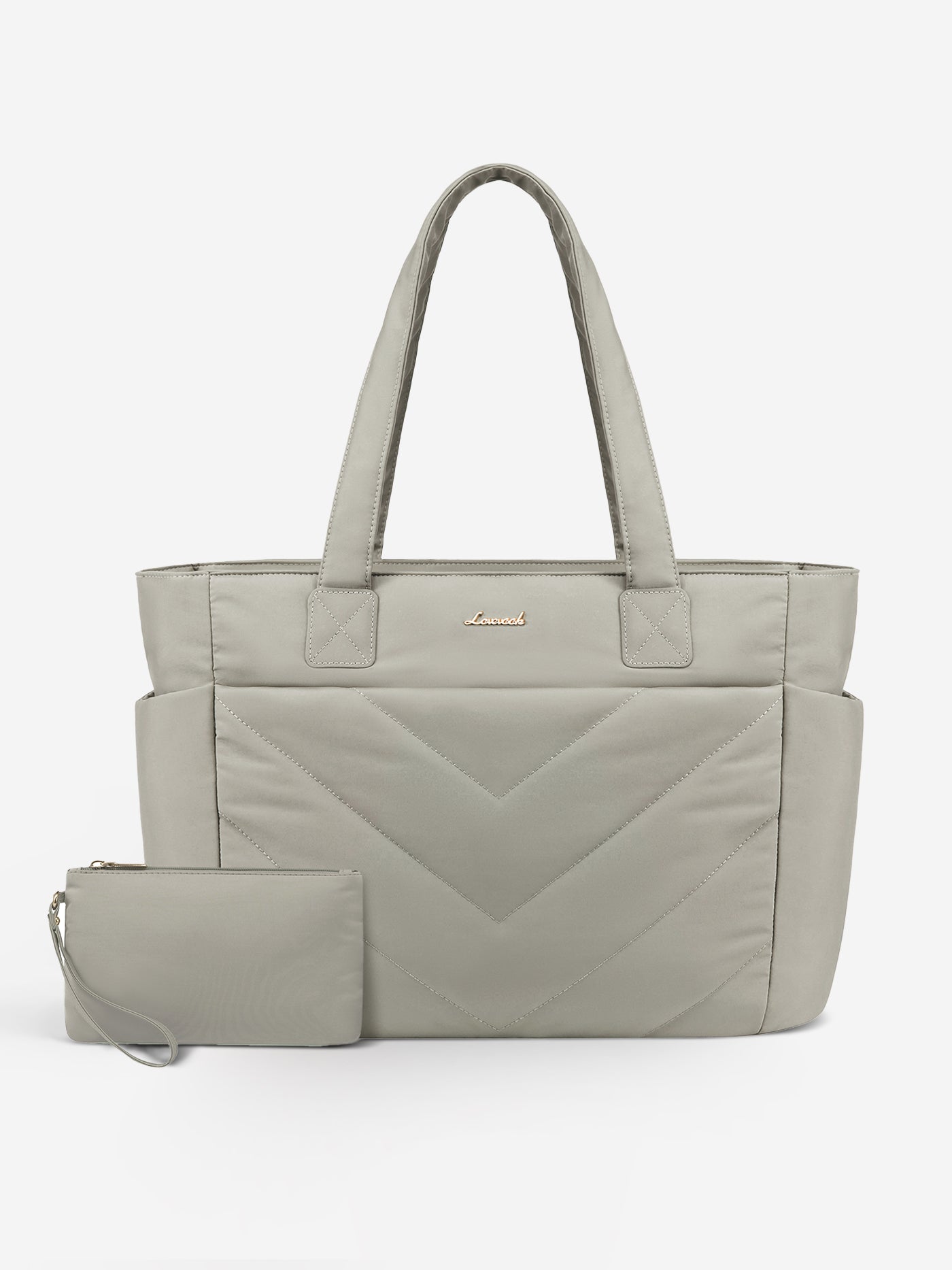 2Pcs Lightweight Puffy Tote Bag - Image 11