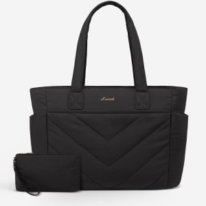 2Pcs Lightweight Puffy Tote Bag
