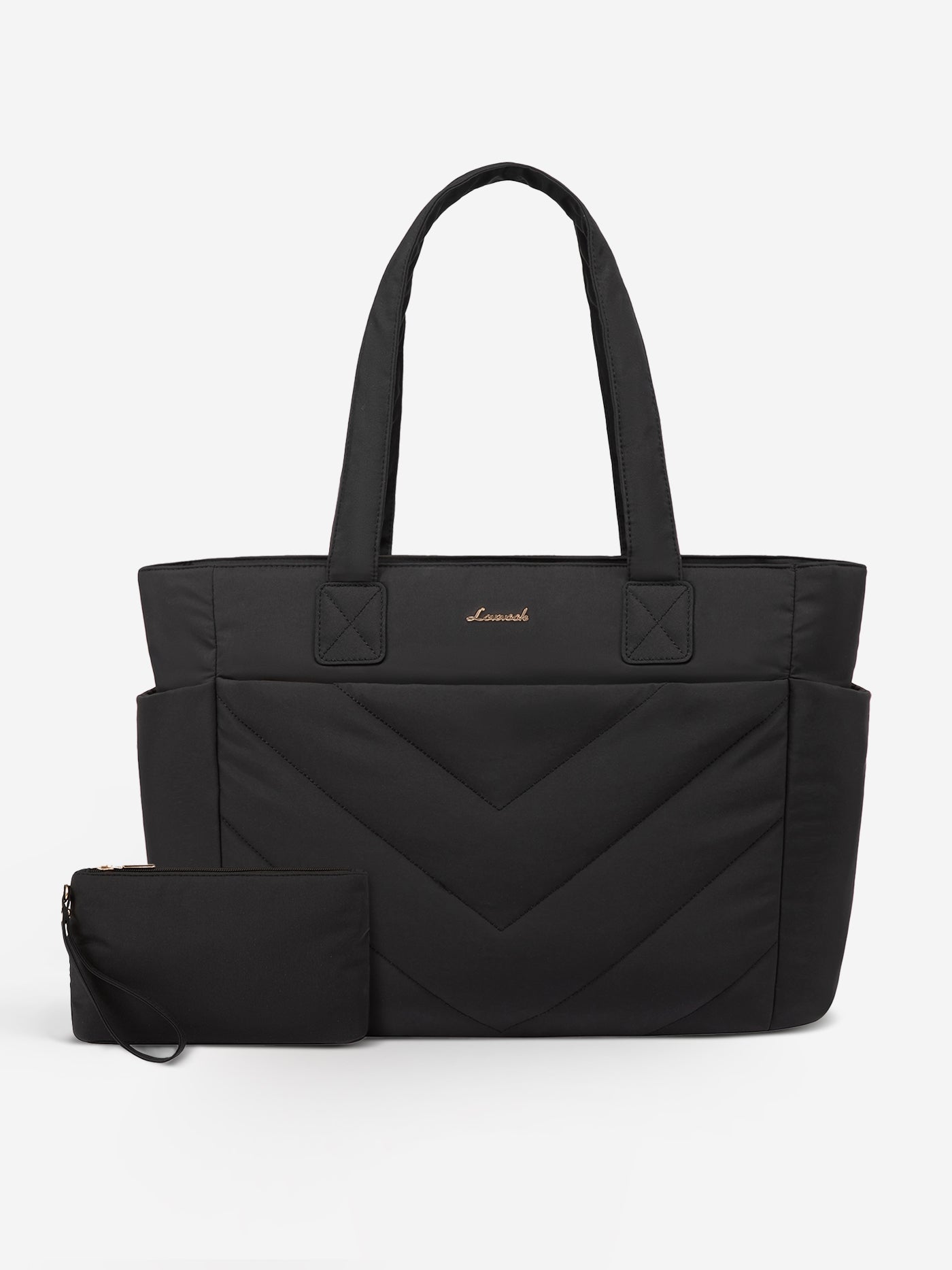 2Pcs Lightweight Puffy Tote Bag - Image 12