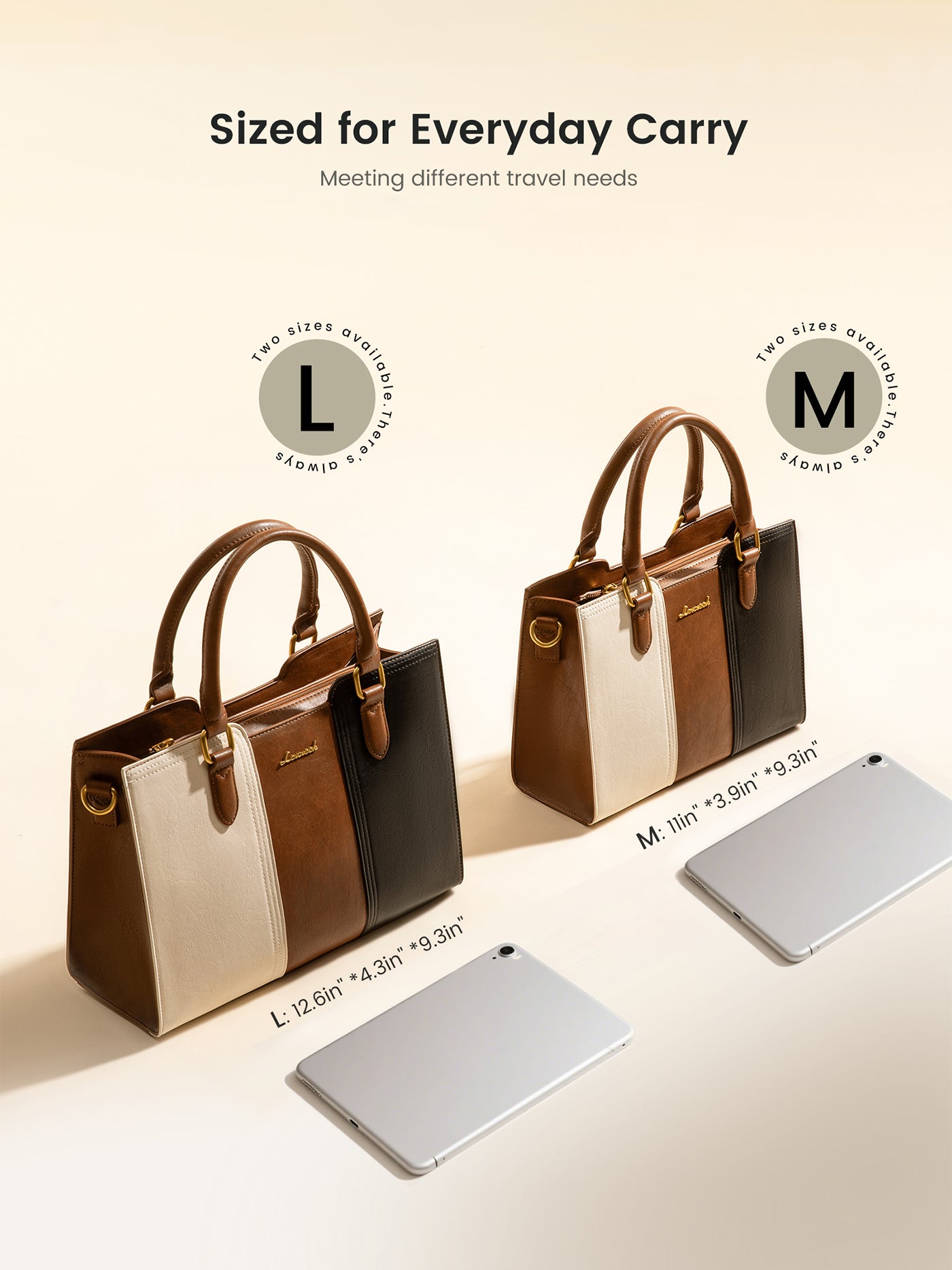 Vintage Leather Shoulder Handbag 11 12.6 - Image 6