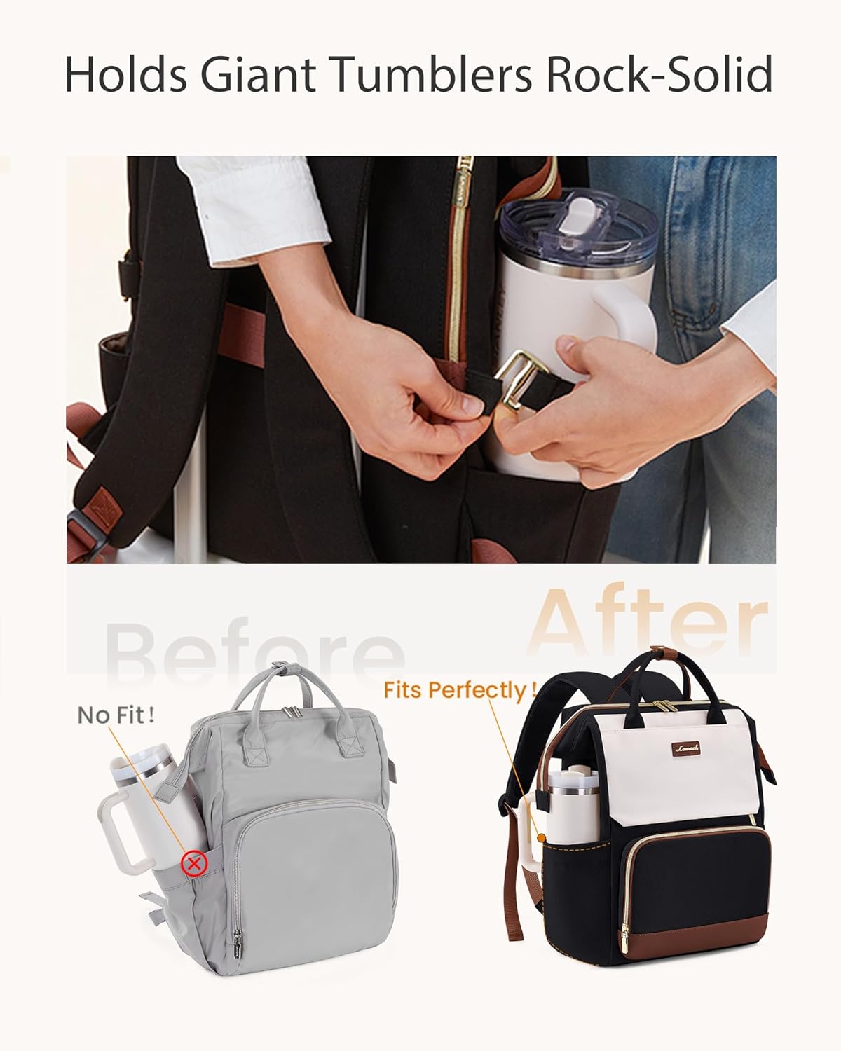 Cute Casual Laptop Backpack. 15.6 17.3. 5000 - Image 3