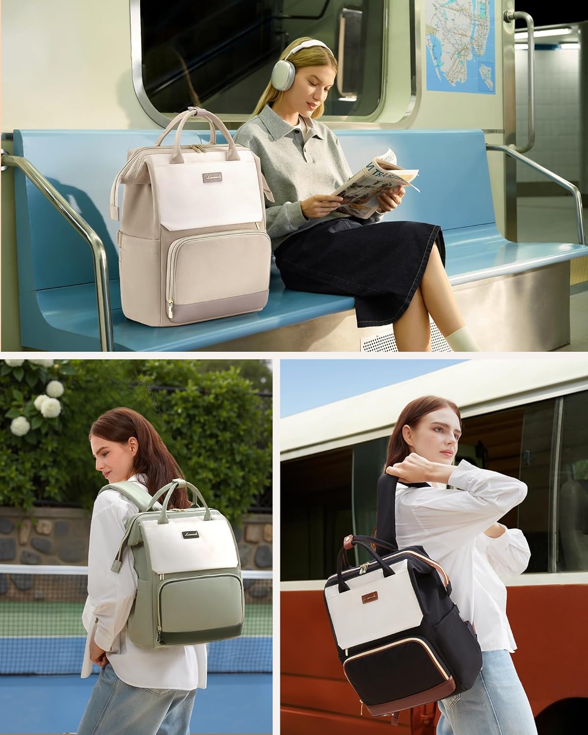 Cute Casual Laptop Backpack. 15.6 17.3. 5000 - Image 8