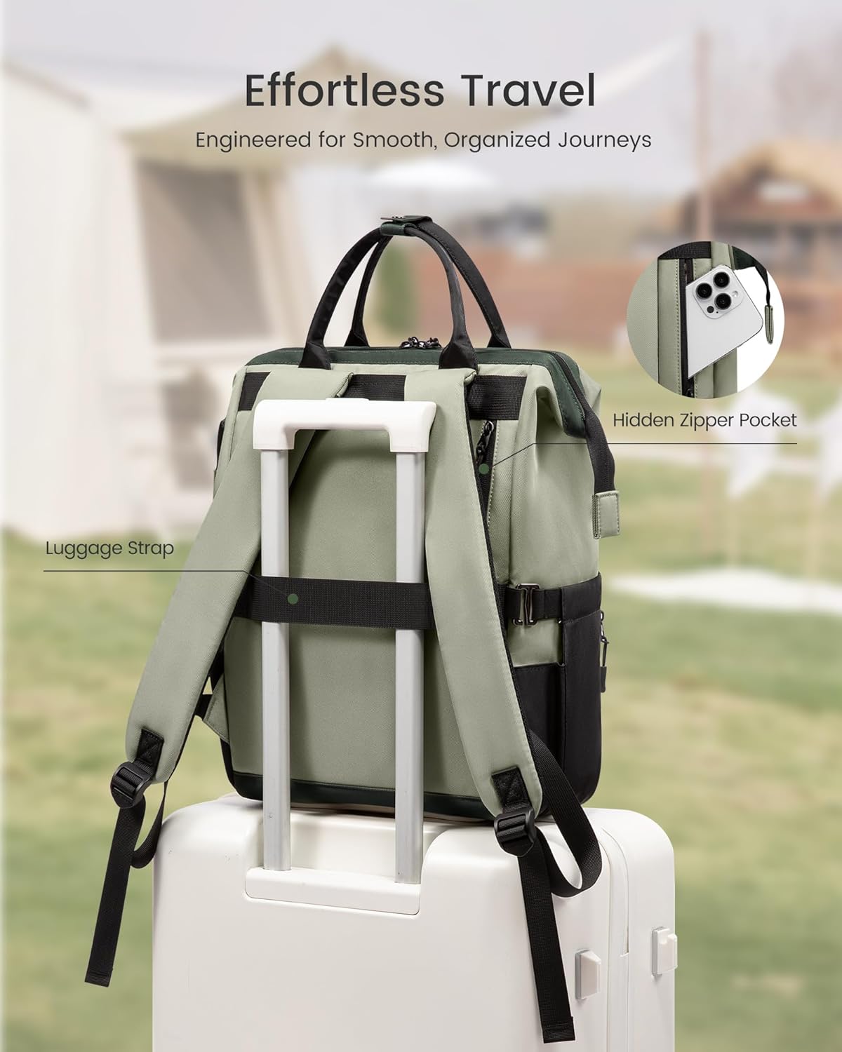 Laptop Backpack for School. 15.6 17.3. 5158 - Image 5