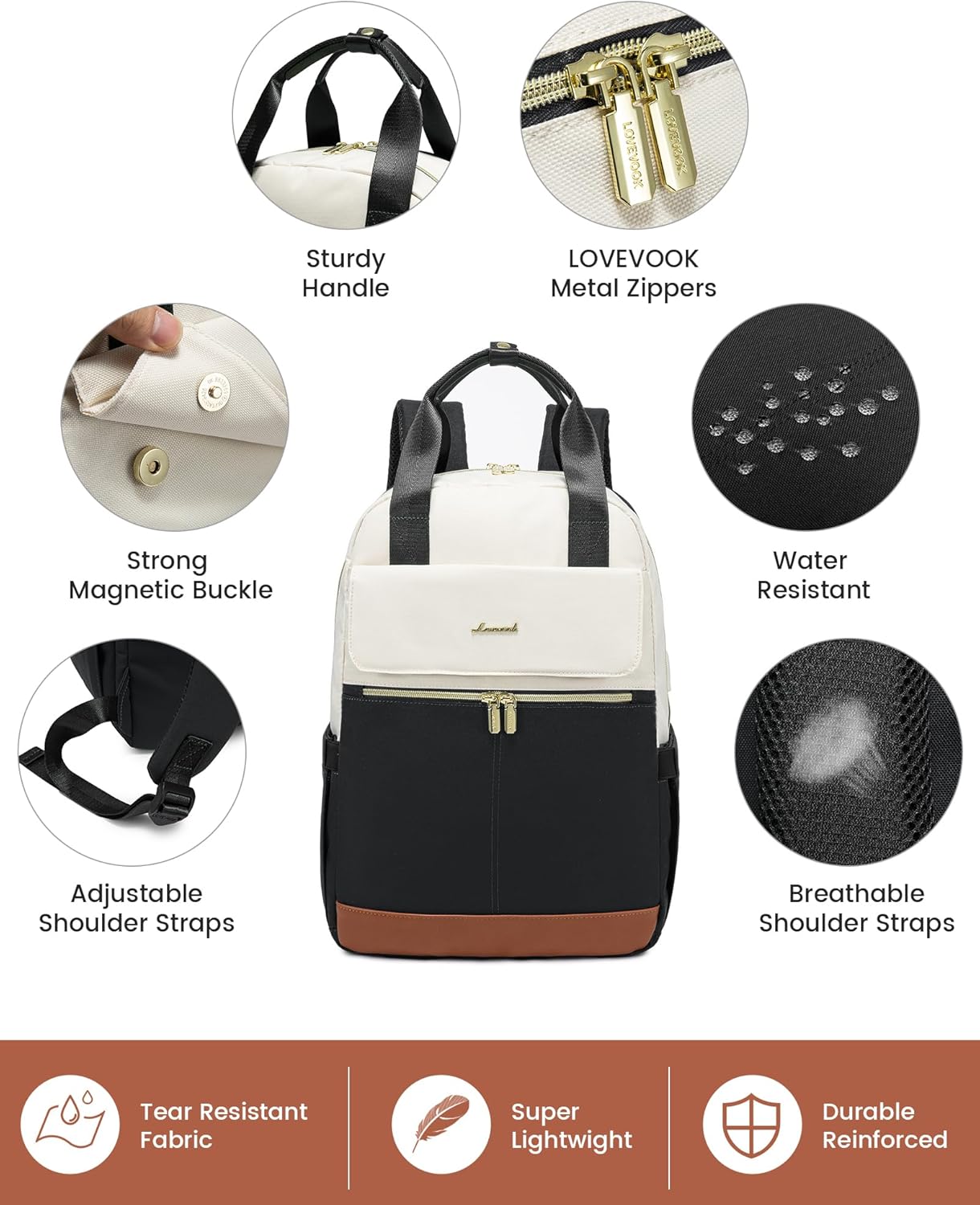 Laptop Backpack with round edge - Urban 3. 15.6 - Image 9