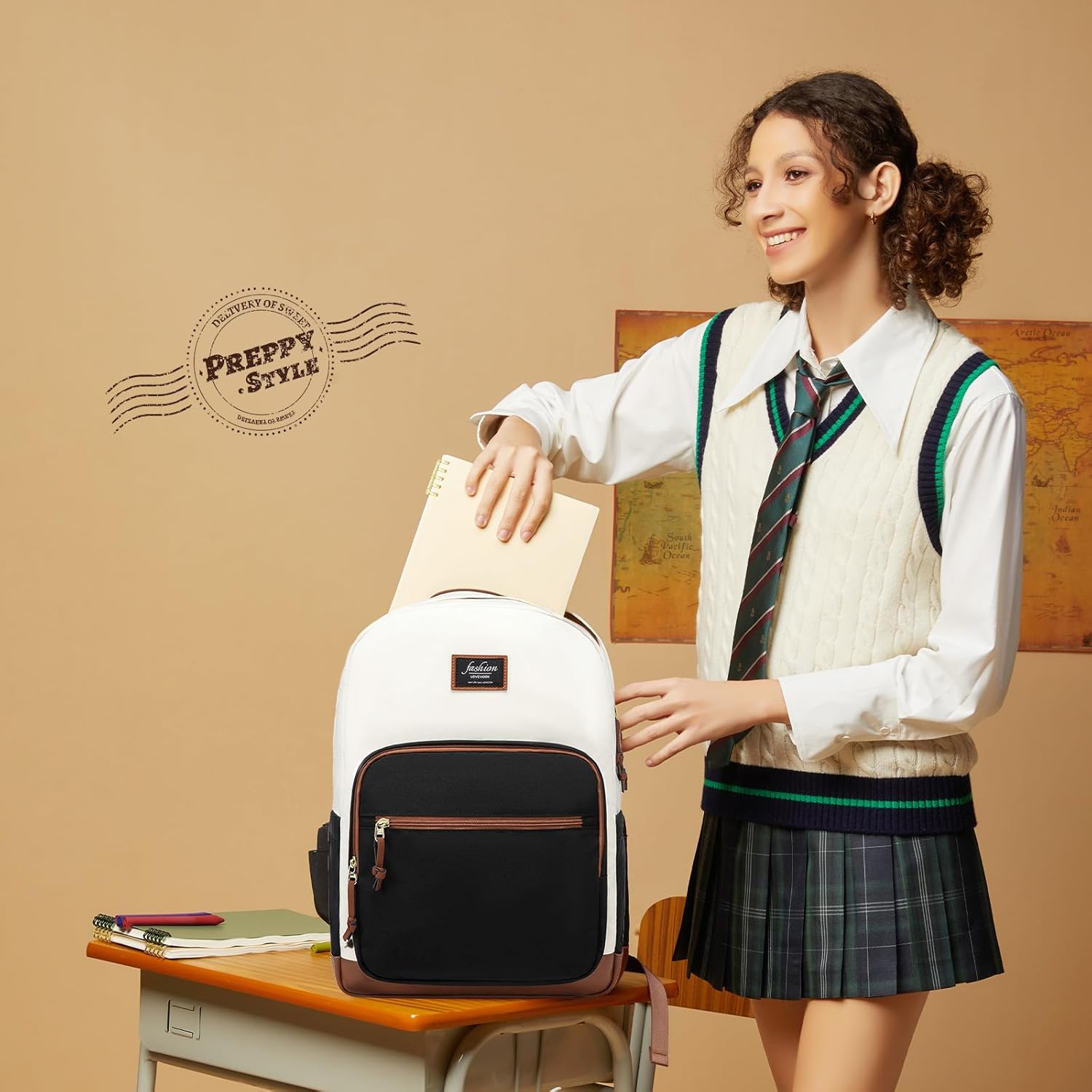 Lightweight College Laptop Backpack. 15.6 17.3 - Image 7