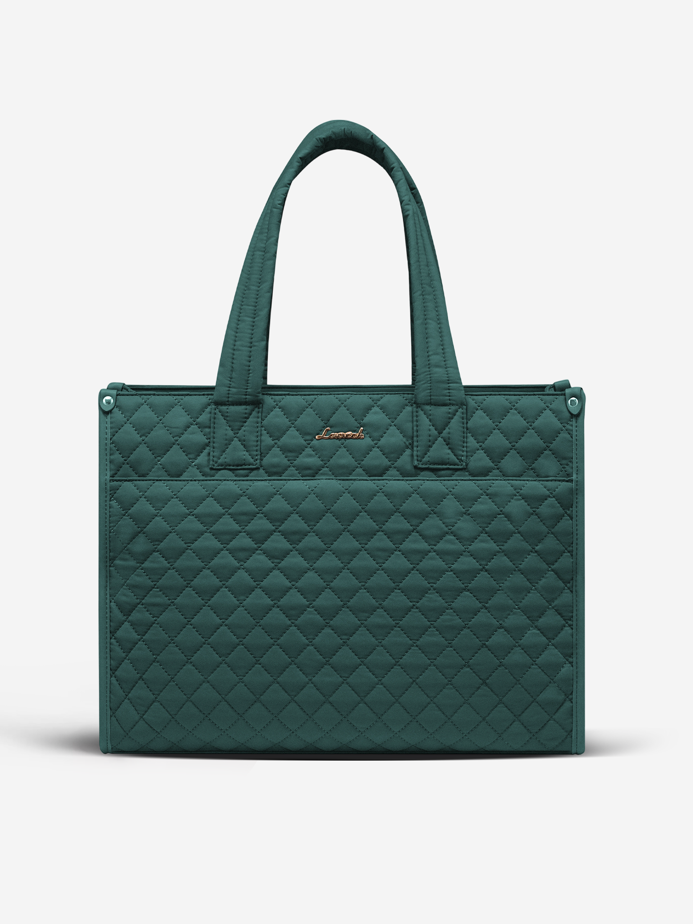 2Pcs Quilted Work Tote Bag. 15.6 17.3 - Image 14