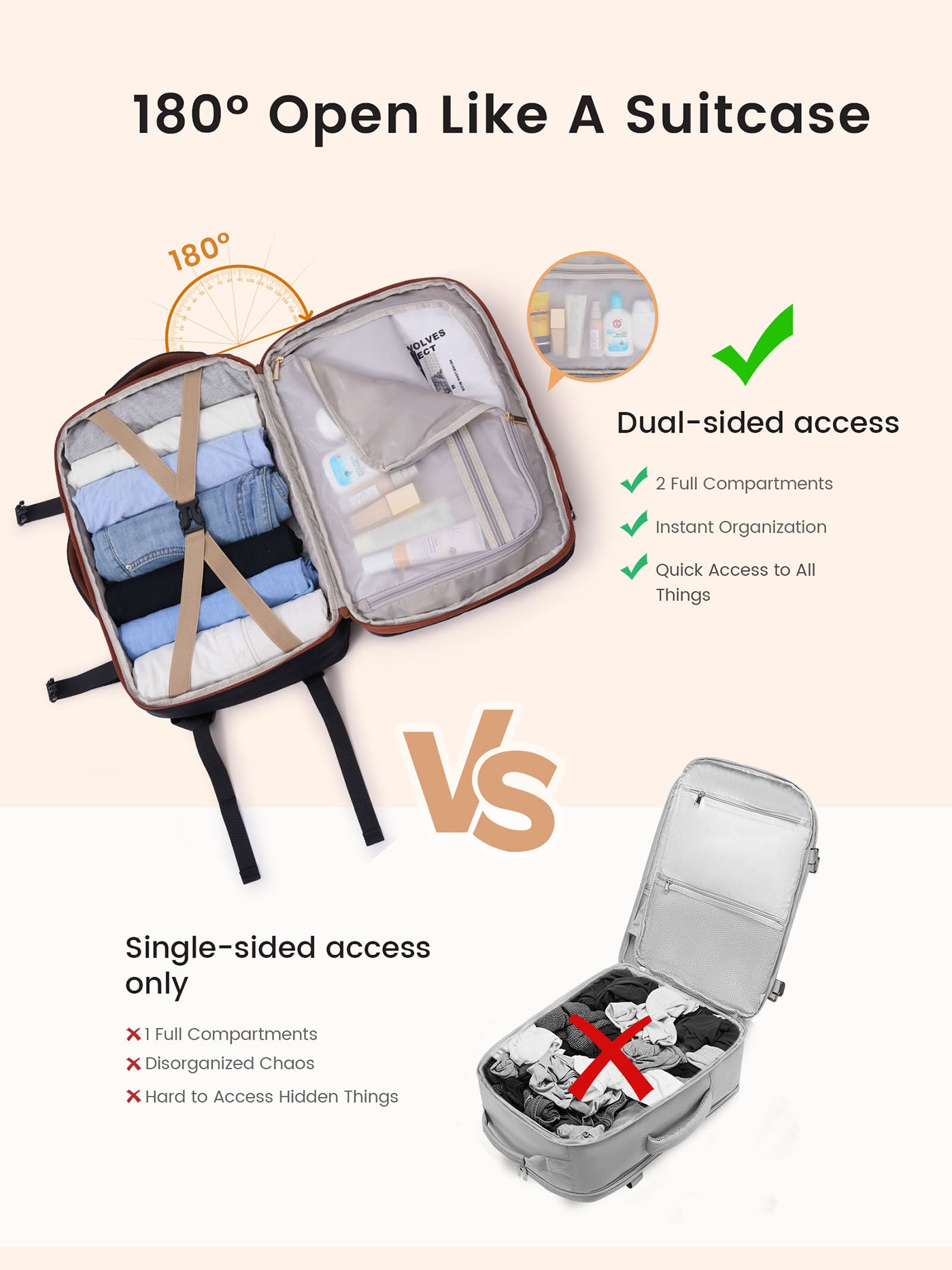 Carry On Backpack 45L/55L - Image 4