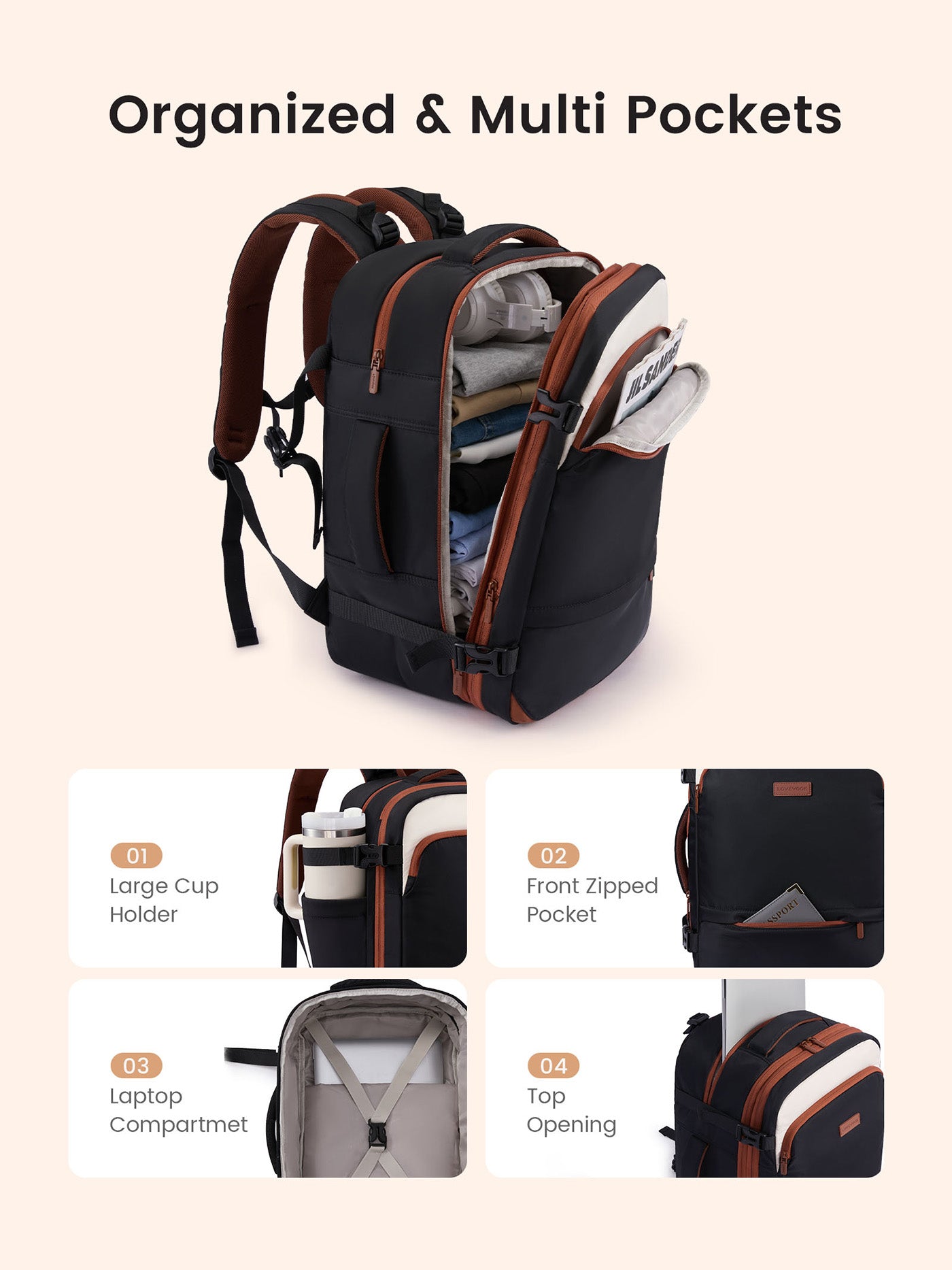 Carry On Backpack 45L/55L - Image 5