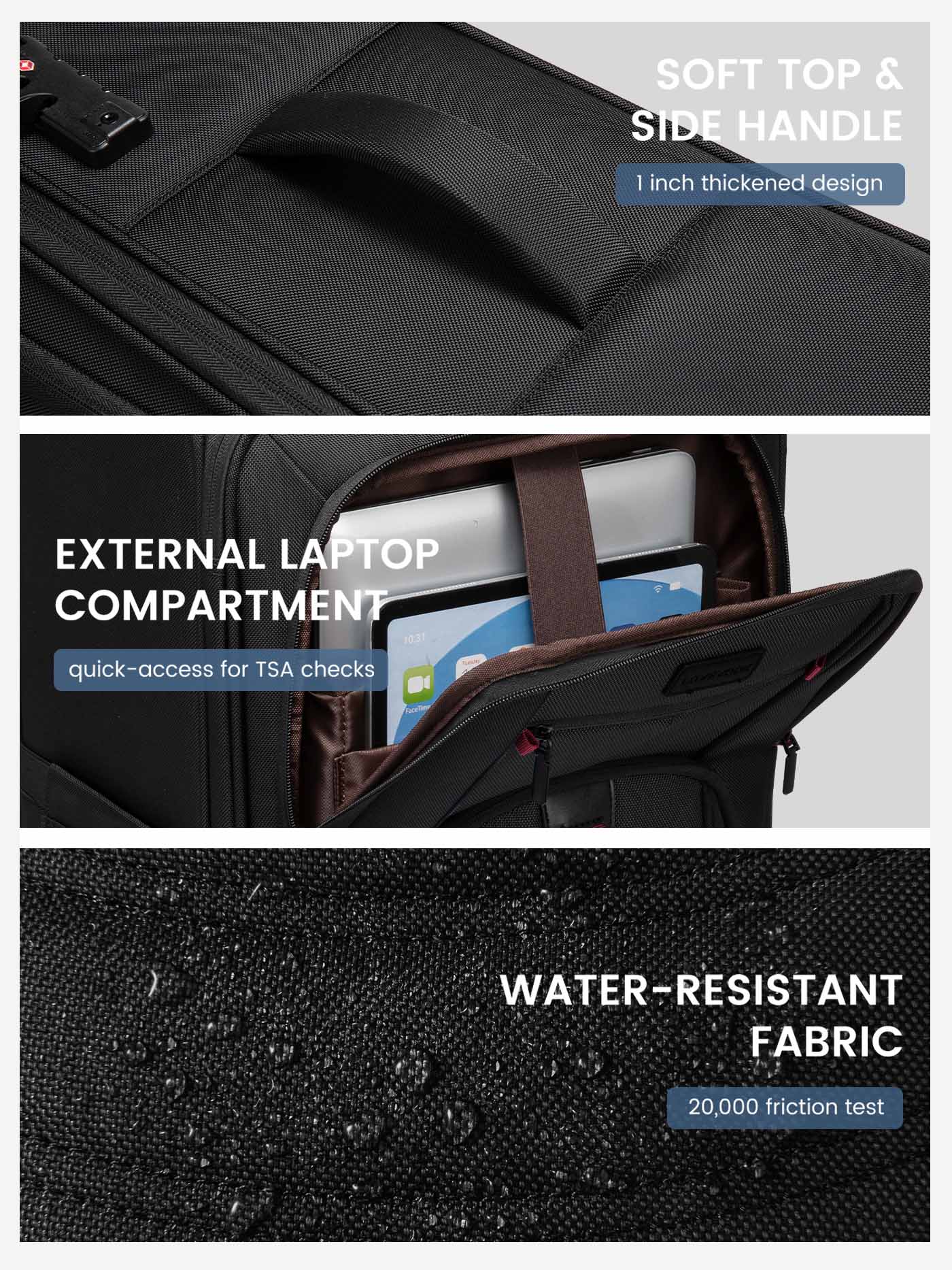 Carry On Luggage 22 24 28 (ONLY US) - Image 7