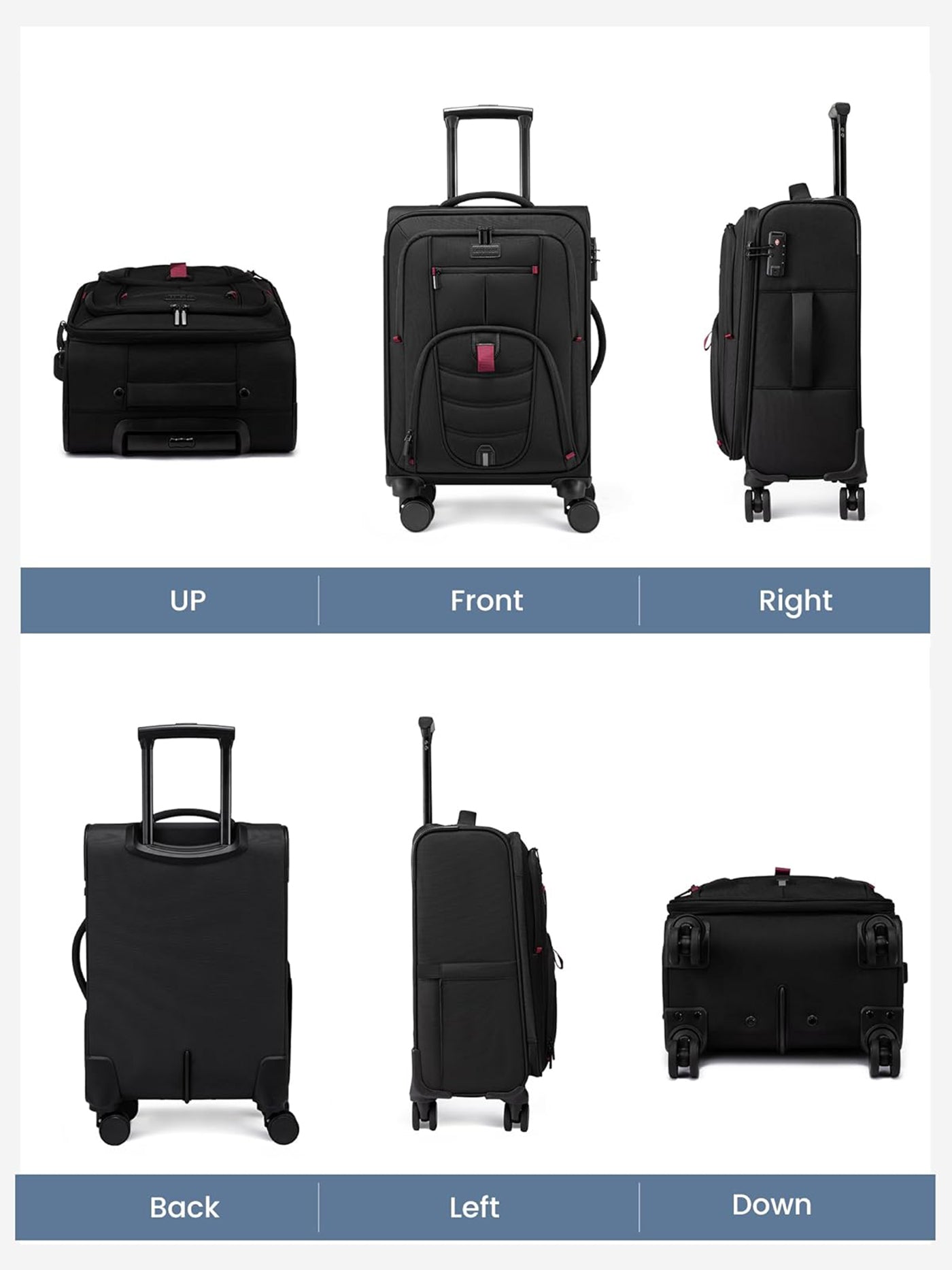 Carry On Luggage 22 24 28 (ONLY US) - Image 8