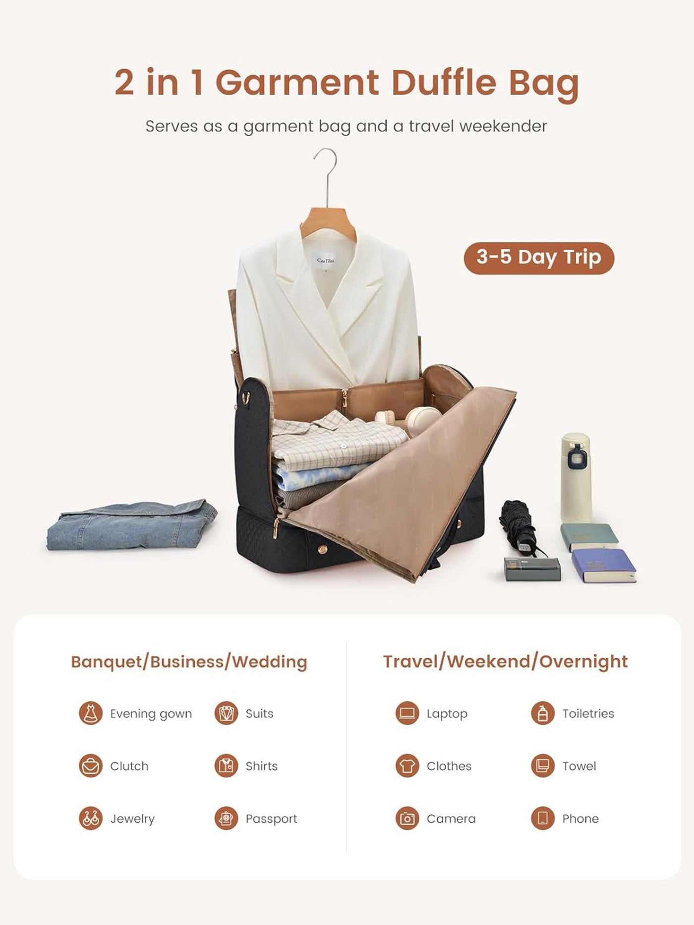 Convertible Garment Bag - Image 2