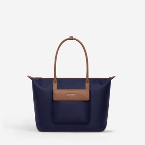 Grace Laptop Tote. Mist Blue (US ONLY)