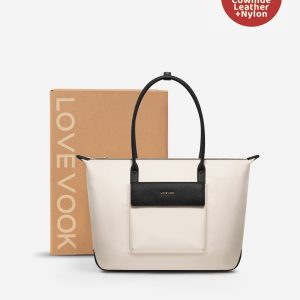 Grace Laptop Tote. Cloud Black (US ONLY)