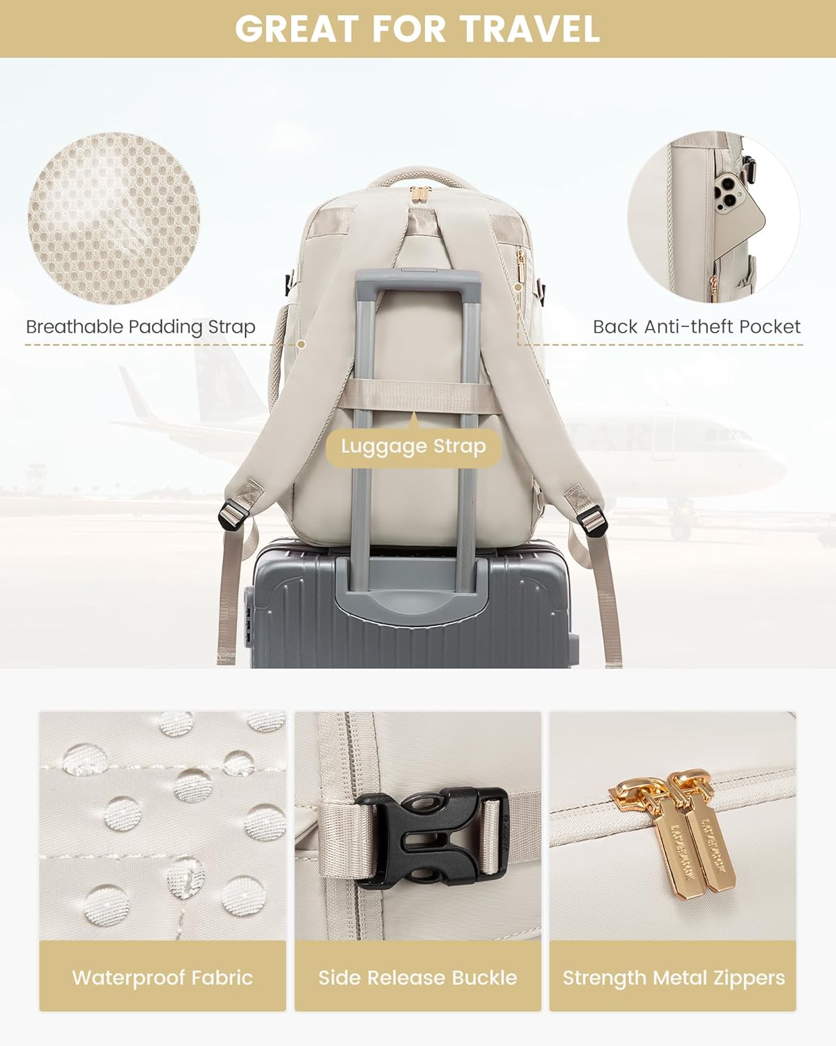 Premium Travel Backpack(ADT STYLE) - Image 10