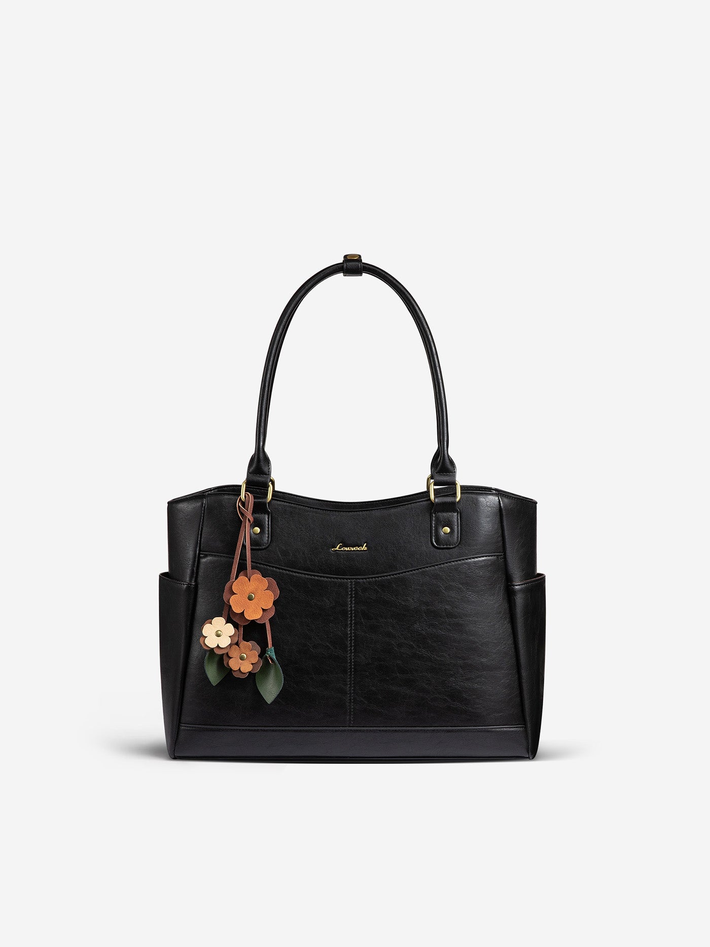 Leather Vintage Tote Bag 15.6 17.3 - Image 10