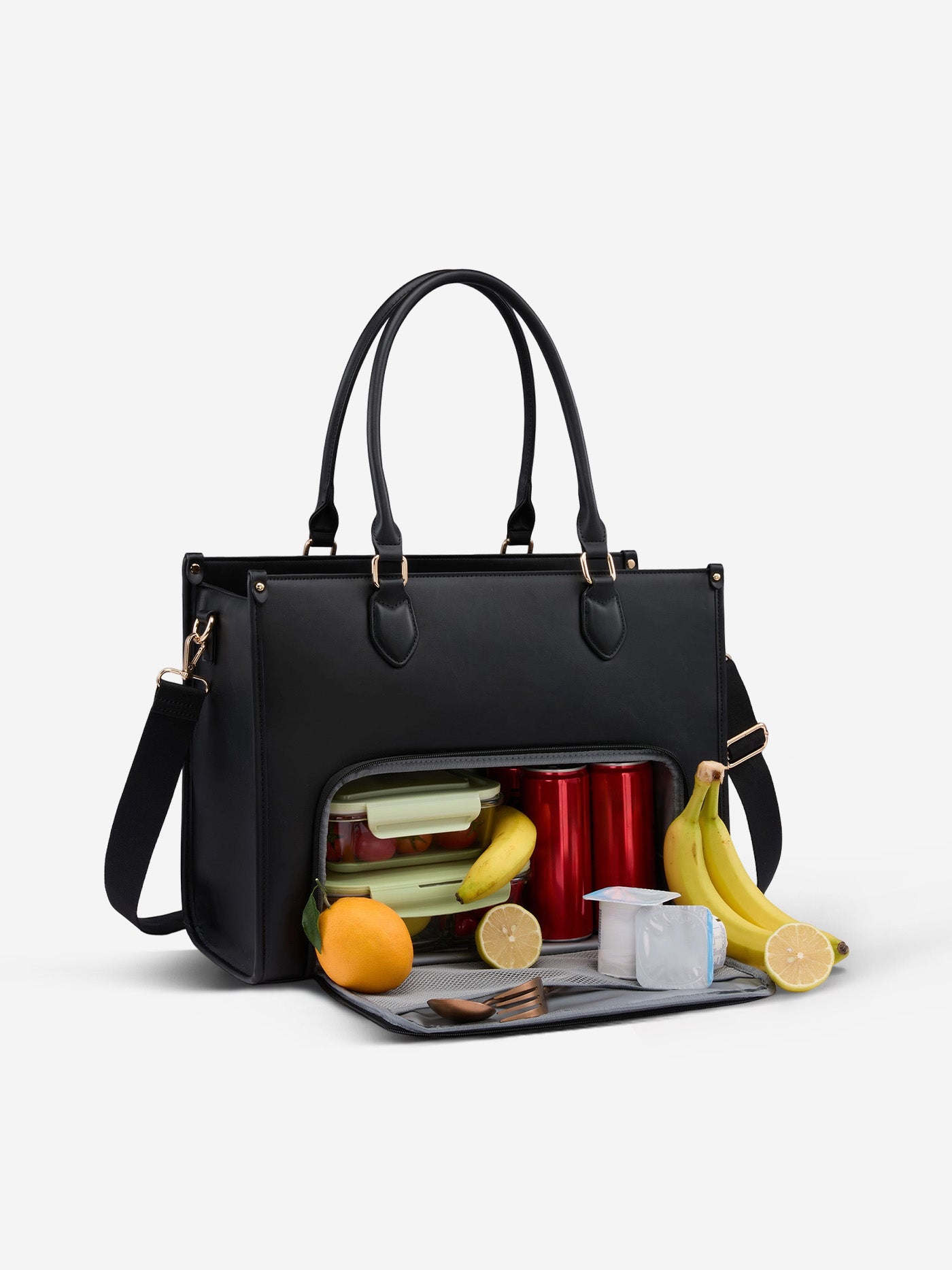 Lunch Compartment Laptop Tote Bag 15.6 17.3 - Image 7